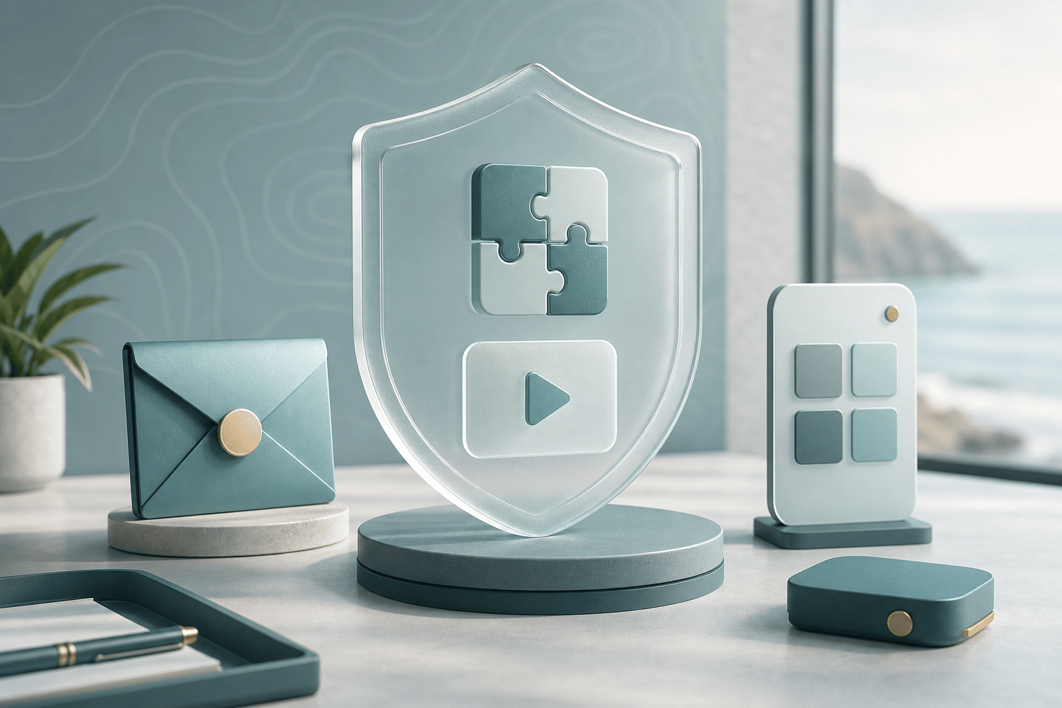 Privacy and support visual